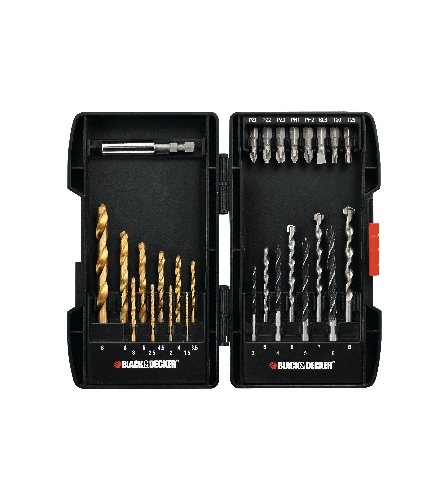 SET VALIGETTA "A7177" METALLO FORARE-AVVITARE